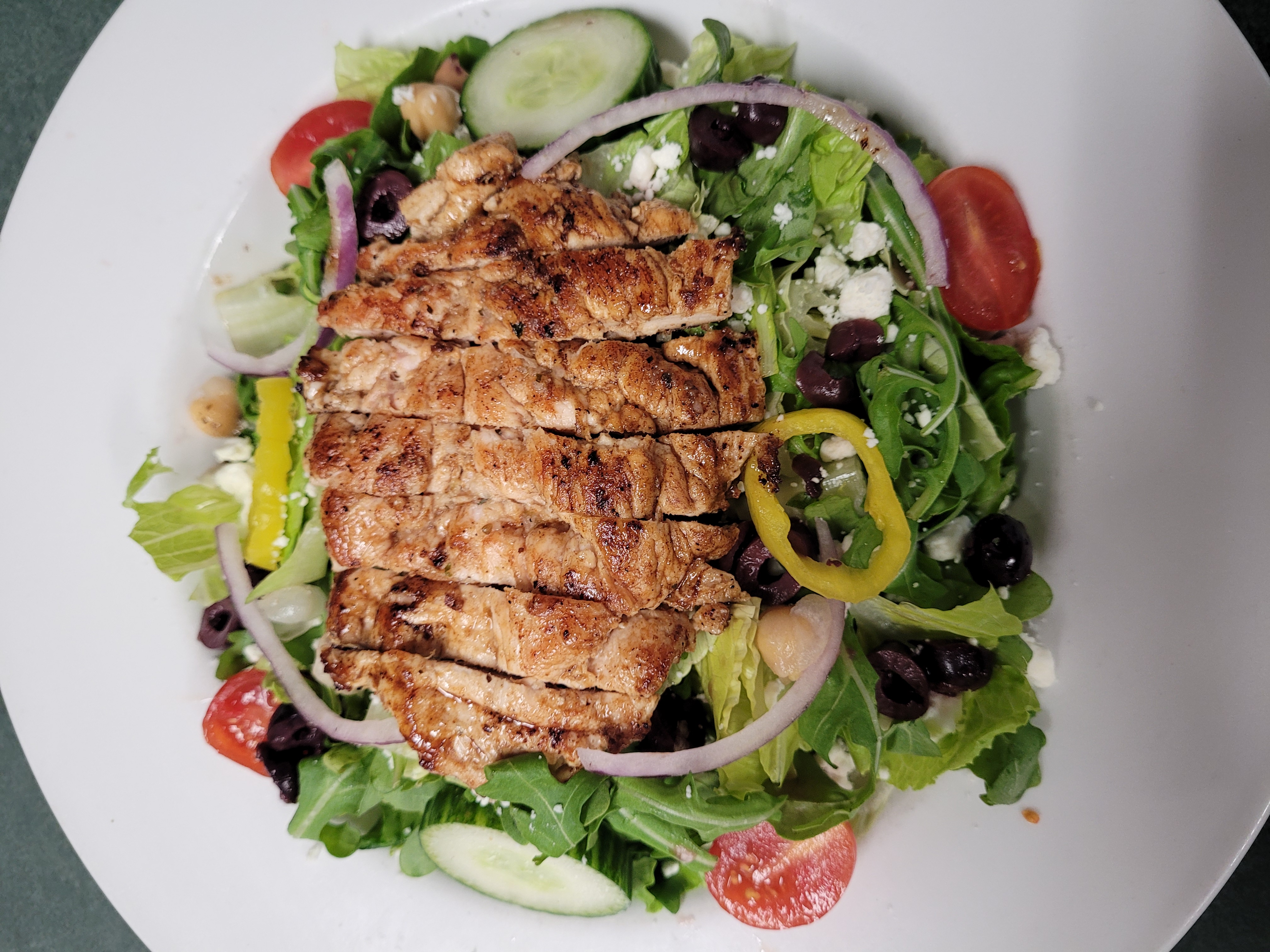 Chicken Greek Salad