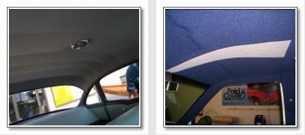 headliners install & repair Rochester NY