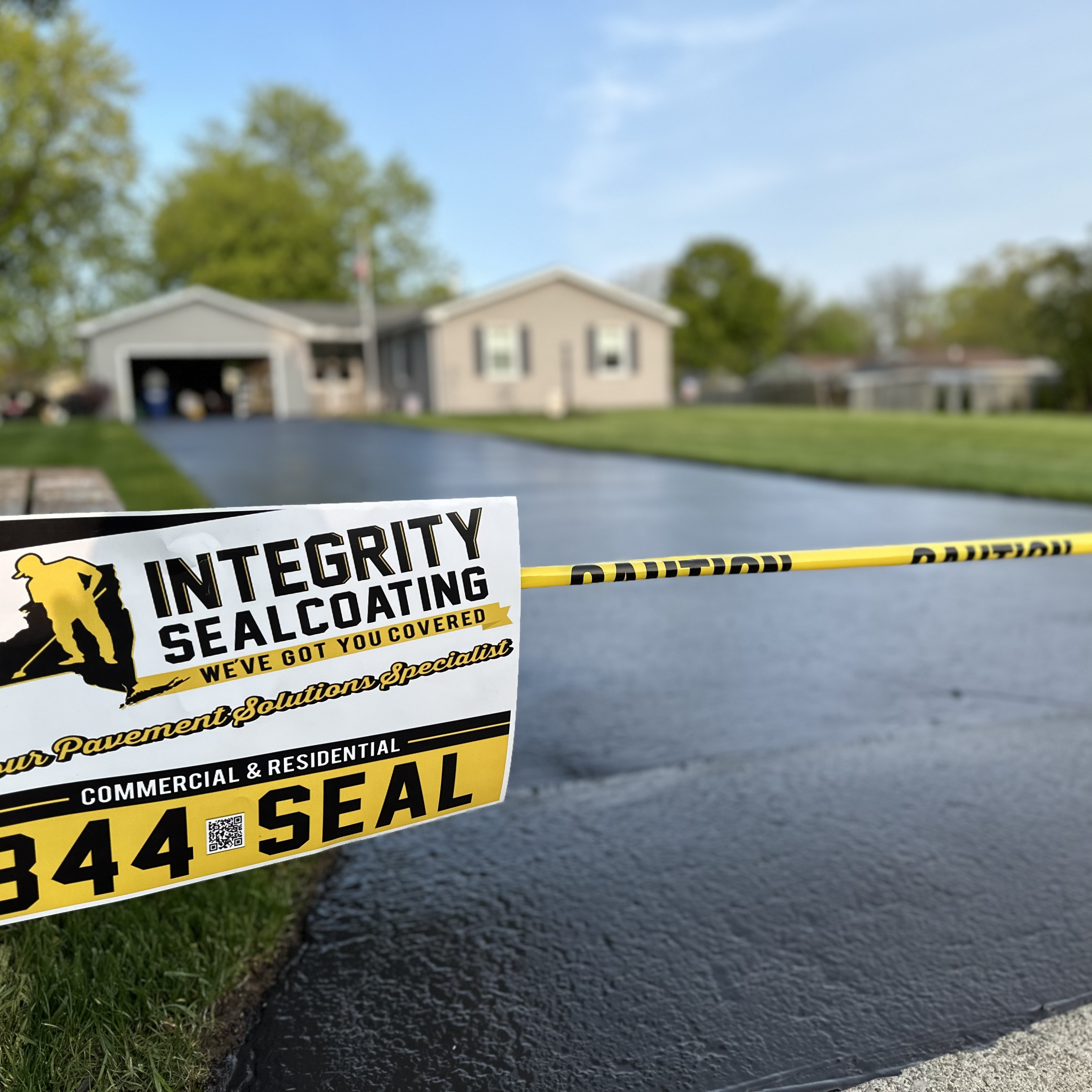 Integrity Pavement Solutions Driveway Sealcoat Rochester NY