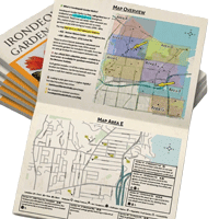 Printed event map