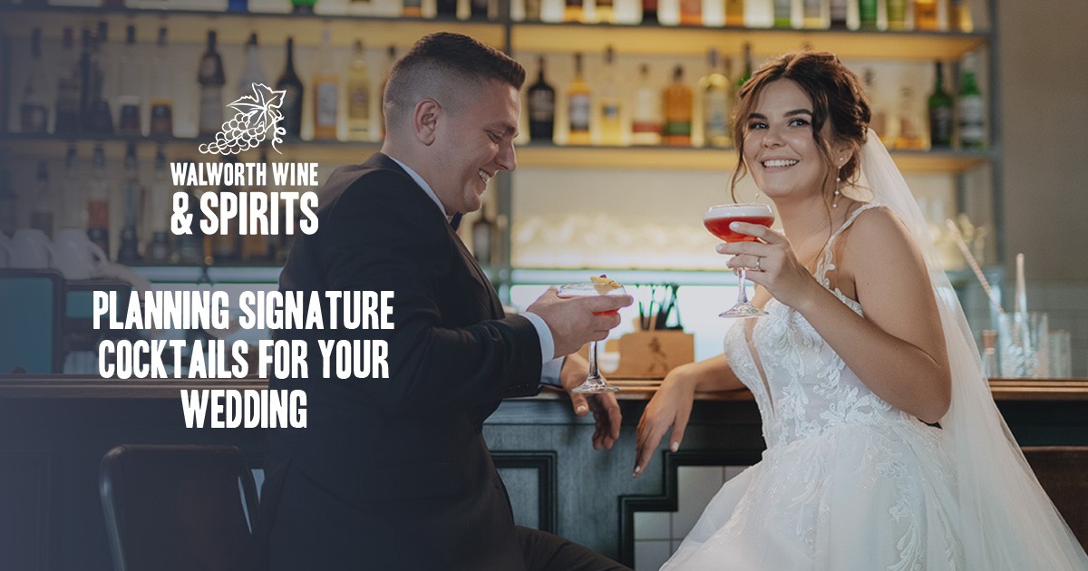 Planning Signature Cocktails for Your Wedding