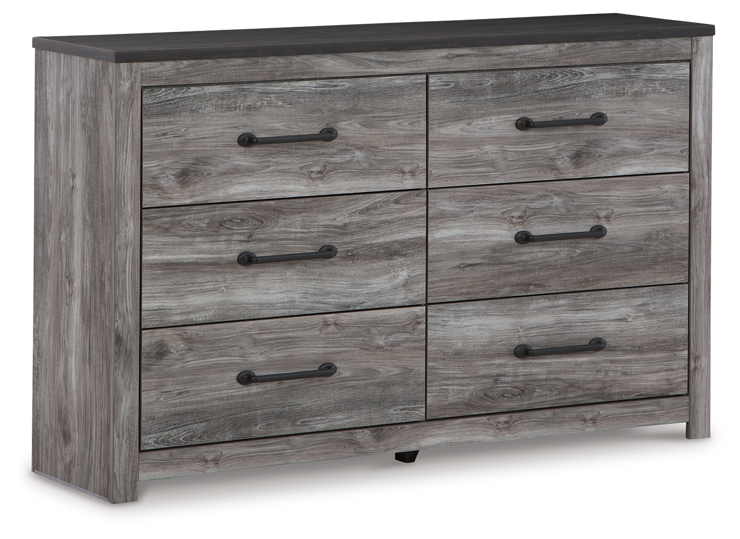 Bronyan - Six Drawer Dresser - Dark Gray
