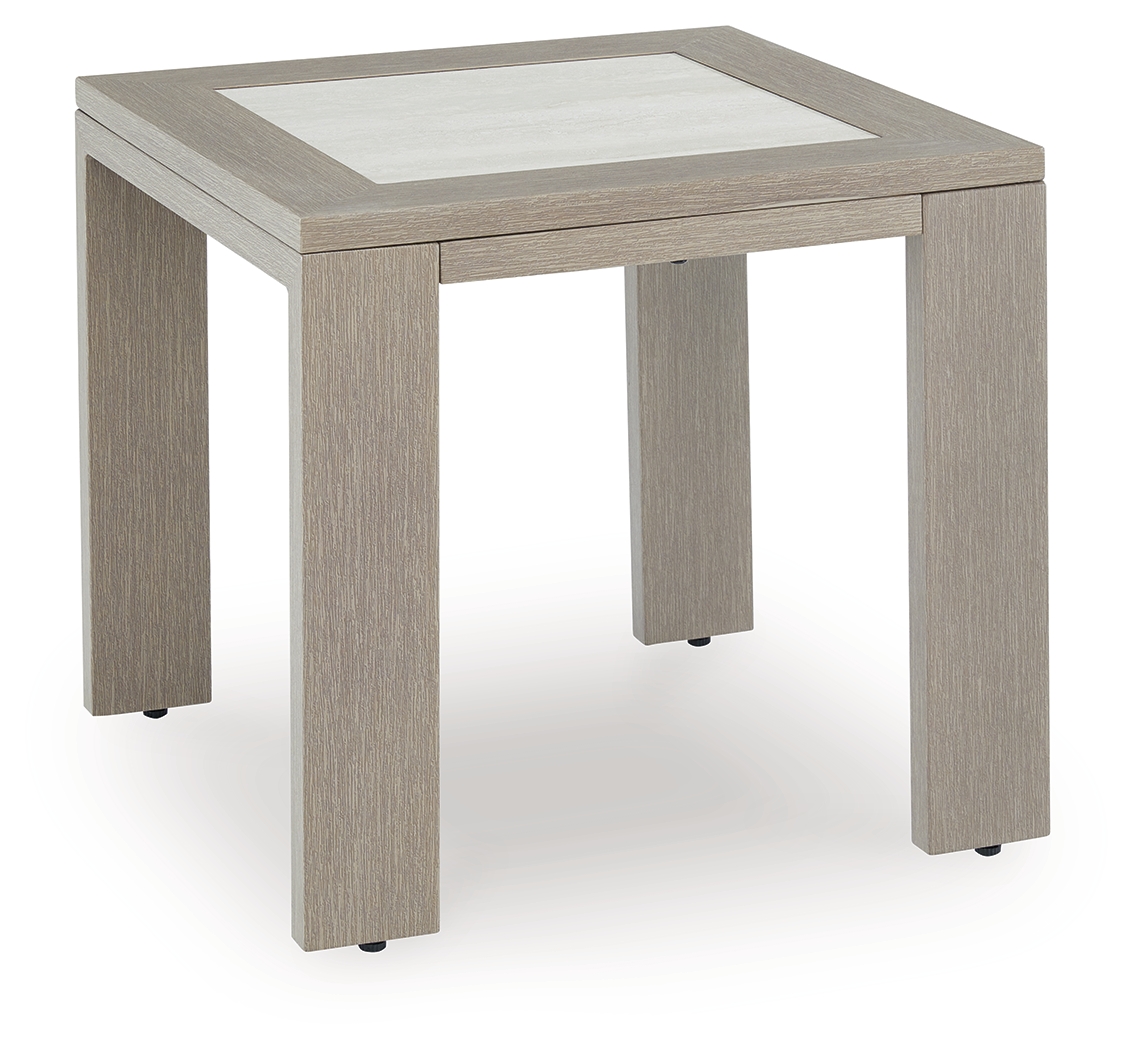 Kimpton Isle - Square End Table - Brown