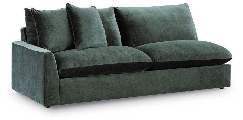 Carriage View - LAF Sofa - Jade
