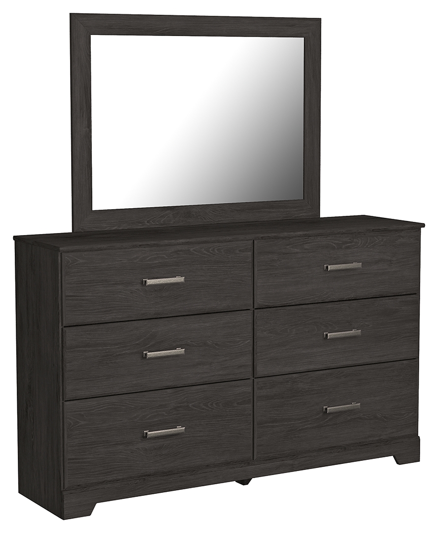 Belachime - Dresser, Mirror - Black