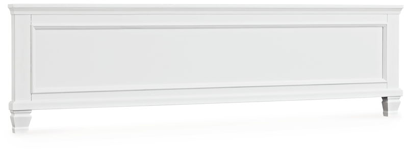 Fortman - King/Cal King Panel Footboard - White