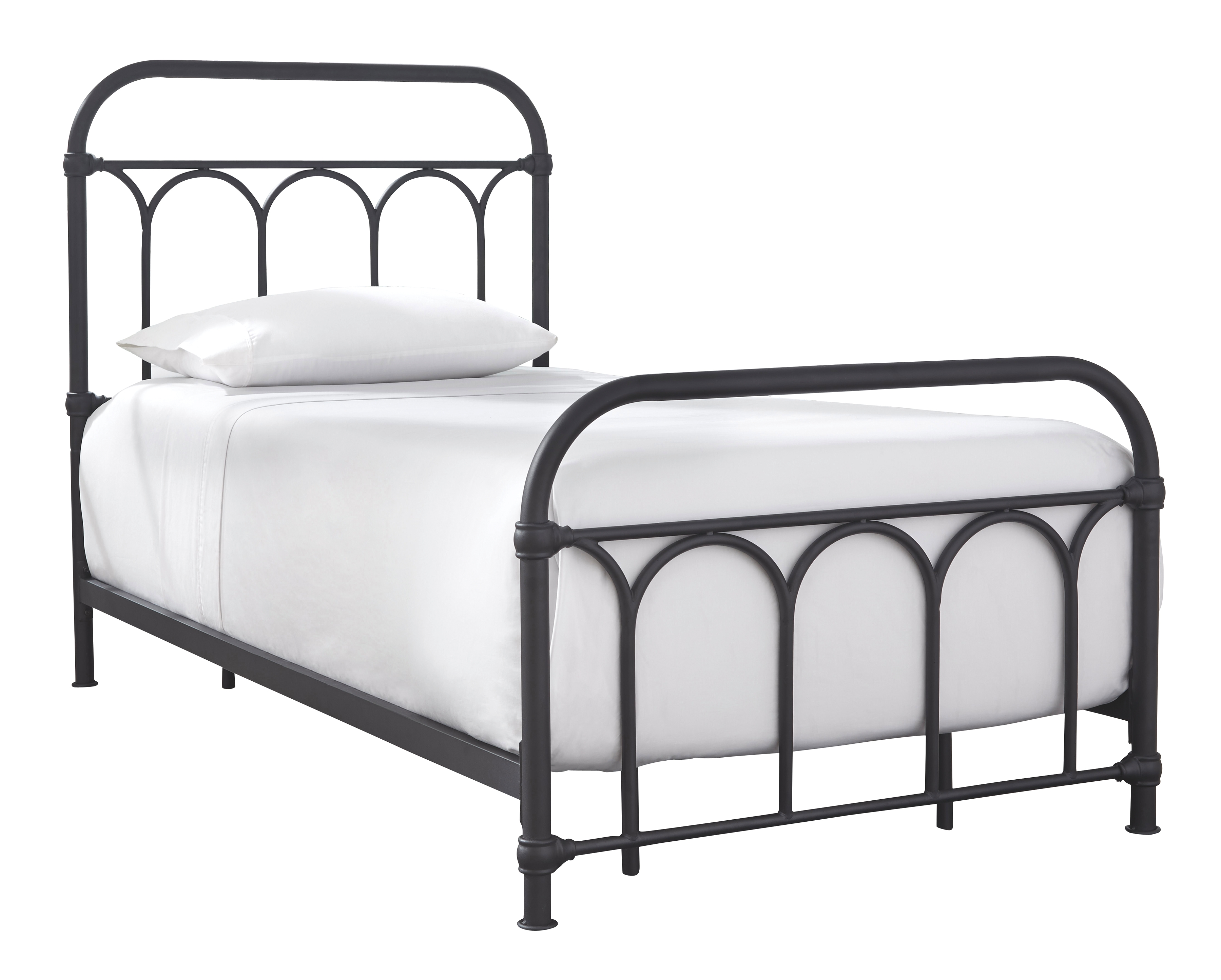 Nashburg - Twin Metal HDBD/Ftbd/Rails - Black