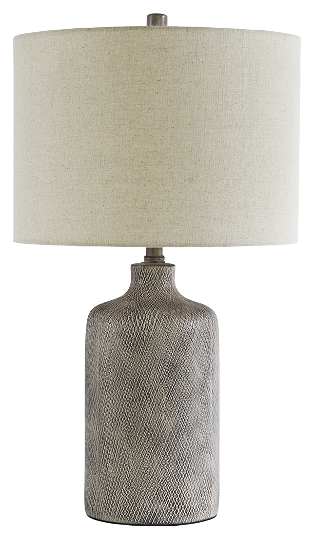 Linus - Ceramic Table Lamp  - Antique Black