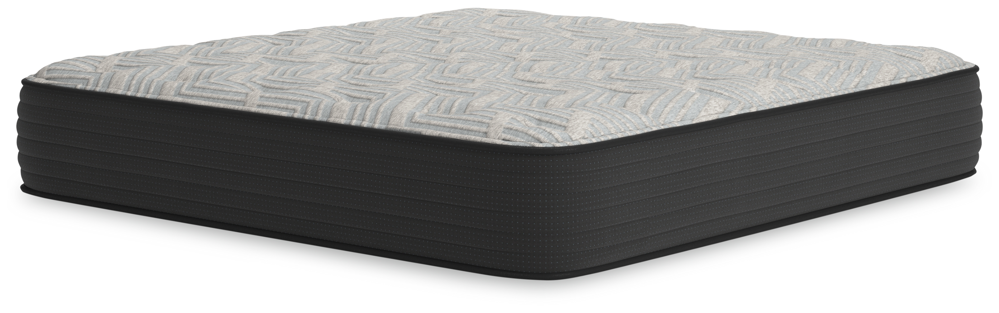Palisades Plush - King Mattress - Gray / Blue