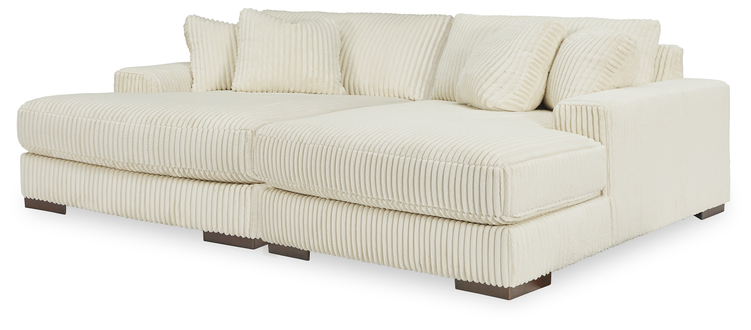 Lindyn - Super Chaise - Ivory