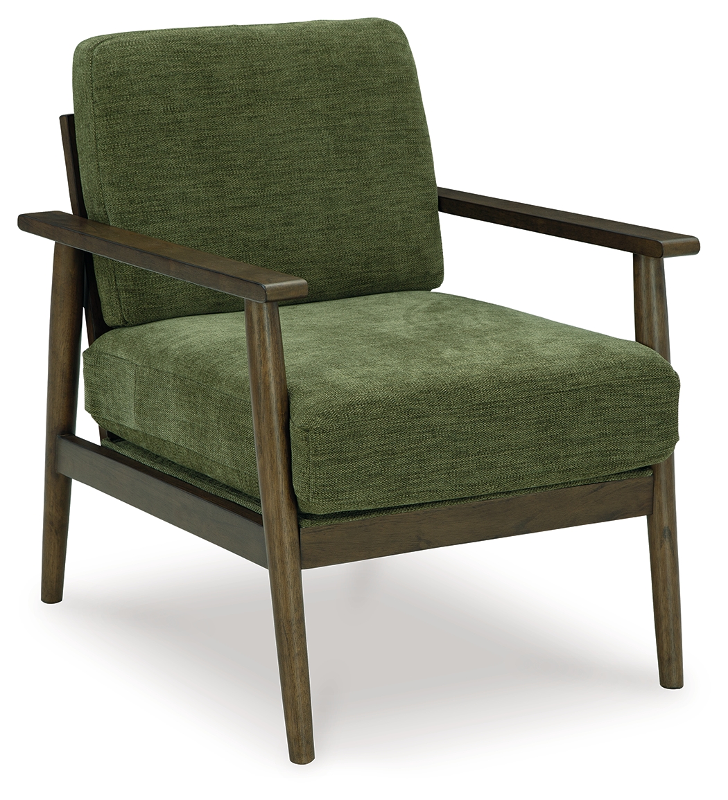 Bixler - Showood Accent Chair - Olive