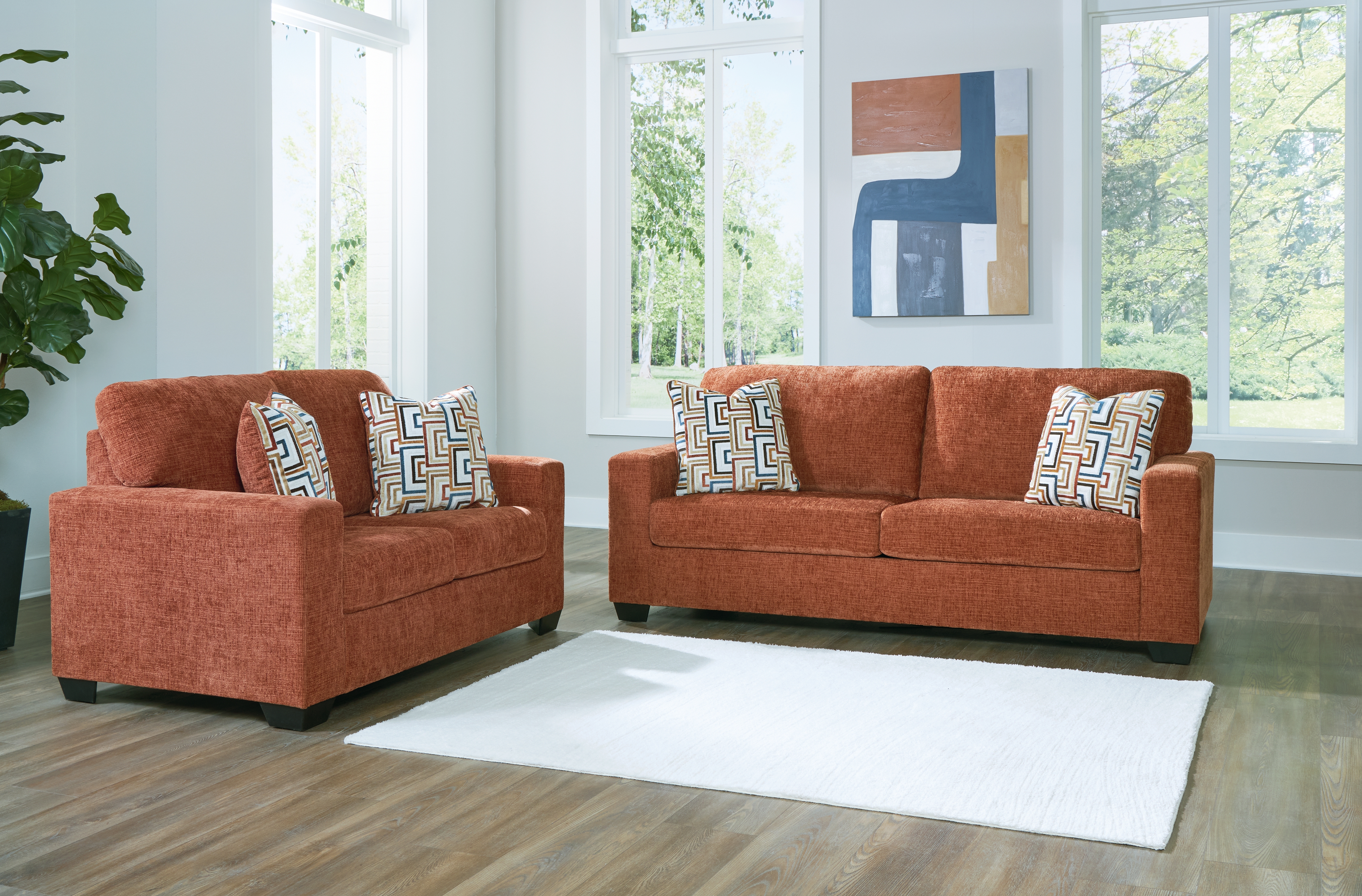 Aviemore - 2 Pc. - Sofa, Loveseat - Spice