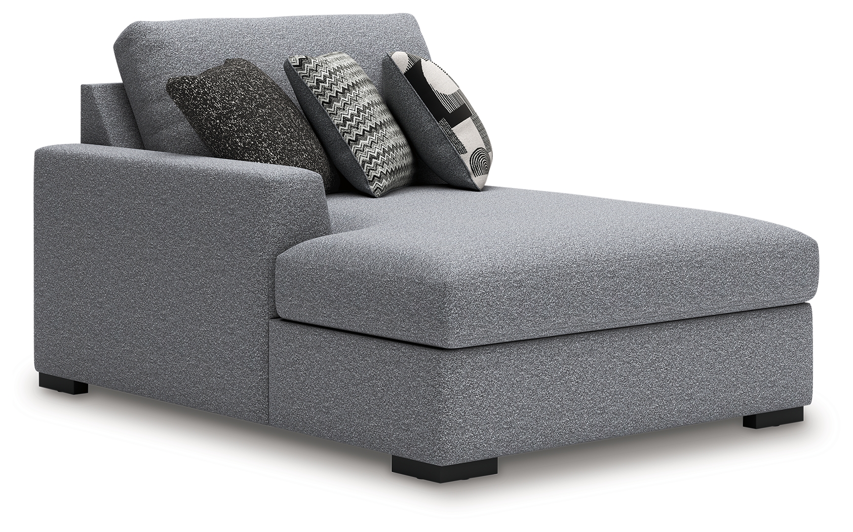 Bealton - LAF Corner Chaise - Salt And Pepper