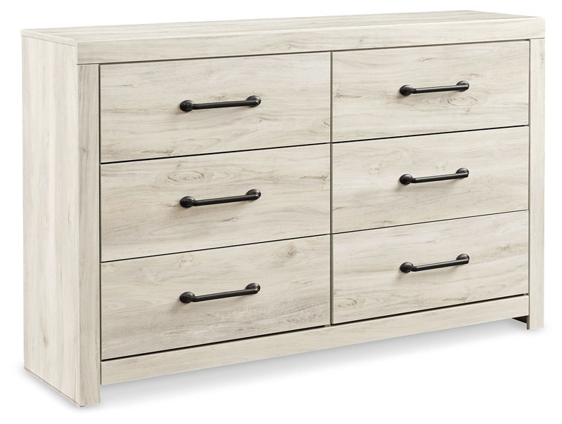 Cambeck - Six Drawer Dresser - Whitewash