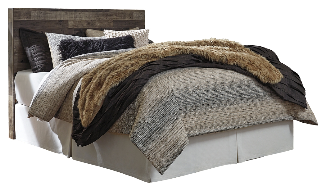 Derekson - Queen Panel Headboard - Multi Gray