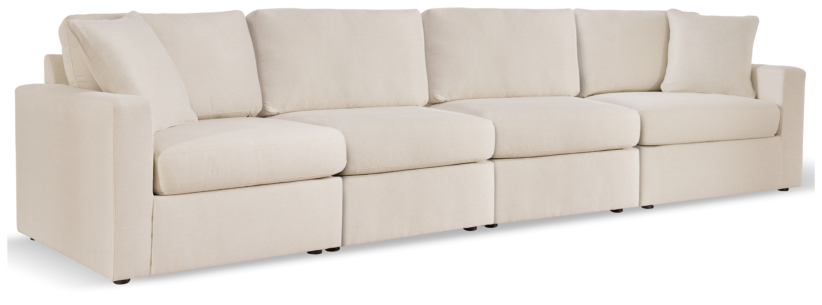 Modmax - 4-Piece Sectional - Oyster