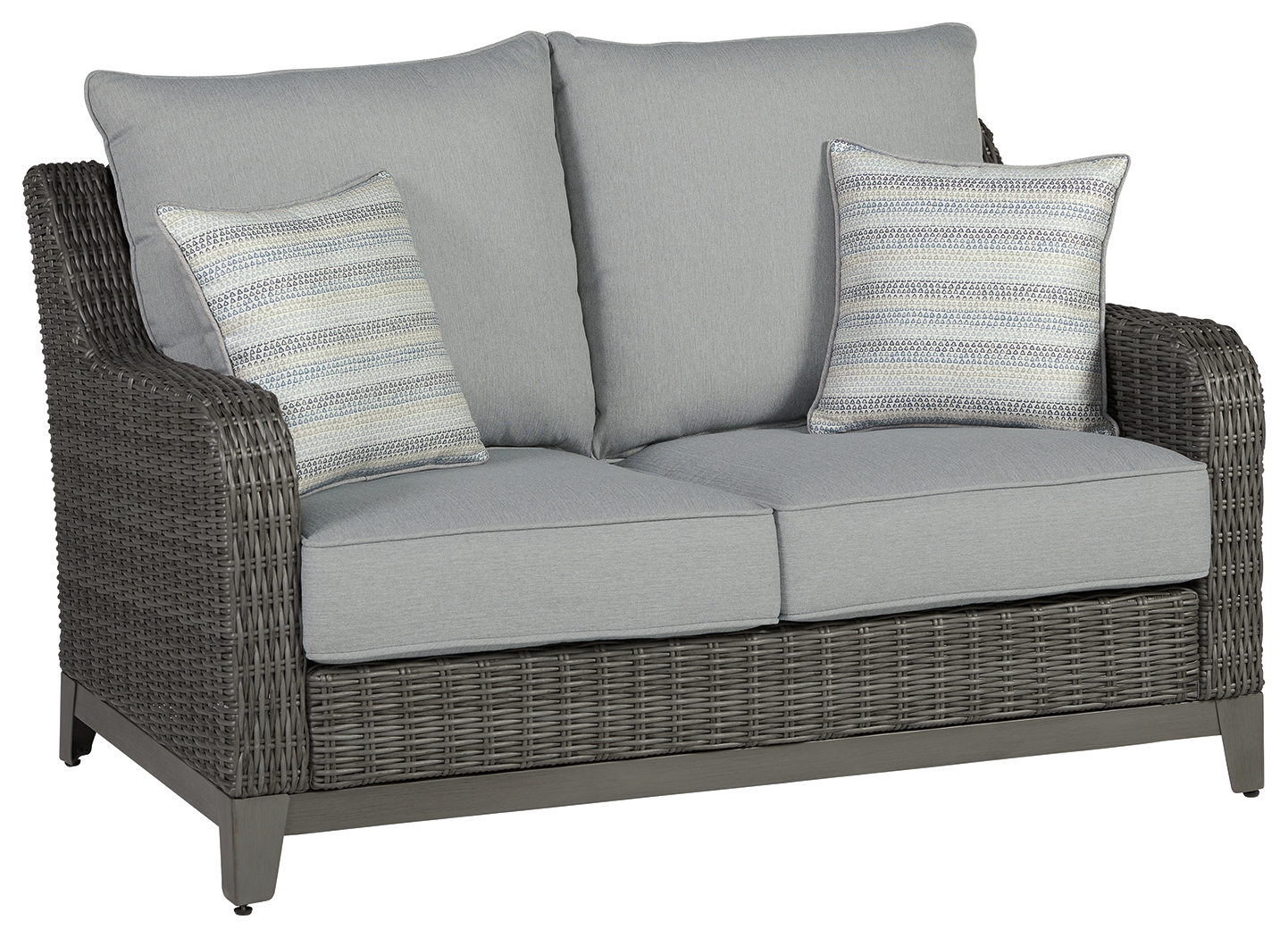 Elite Park - Loveseat w/Cushion - Gray