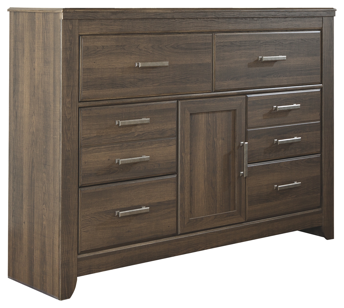 Juararo - Six Drawer Dresser - Dark Brown