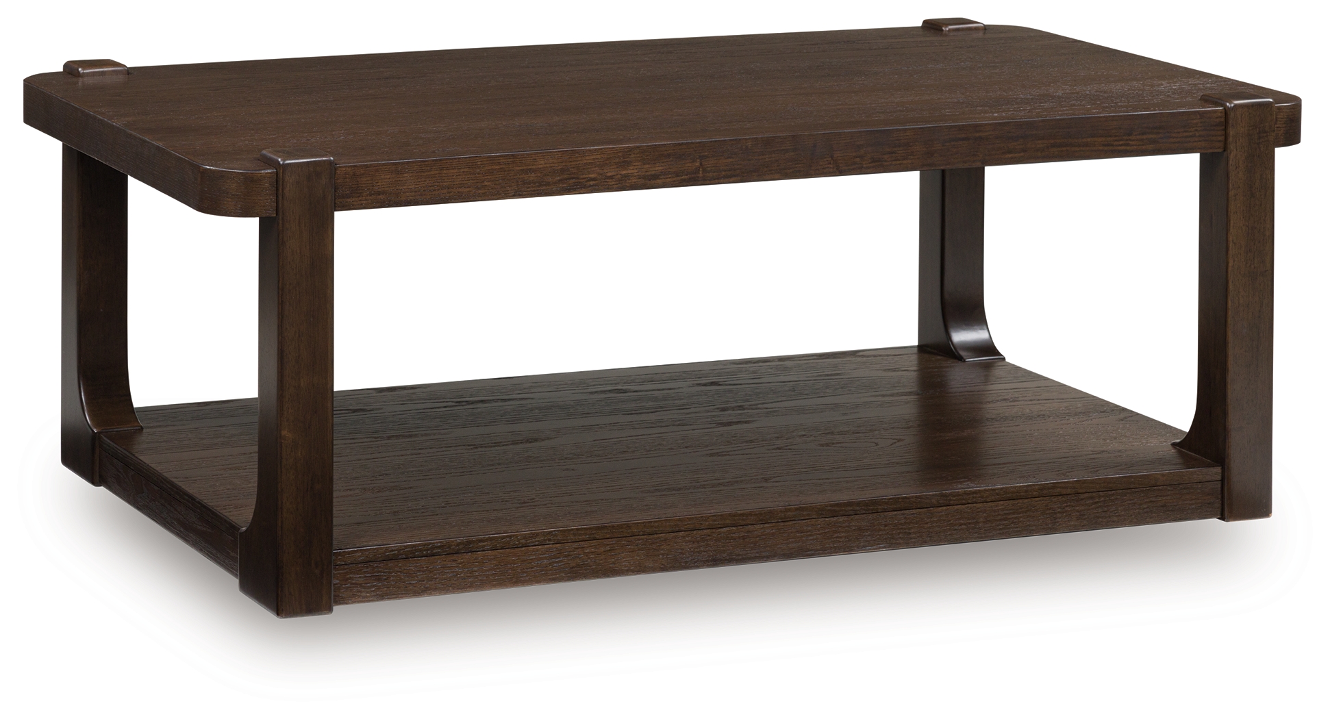 Breckington - Rectangle Cocktail Table - Dark Brown