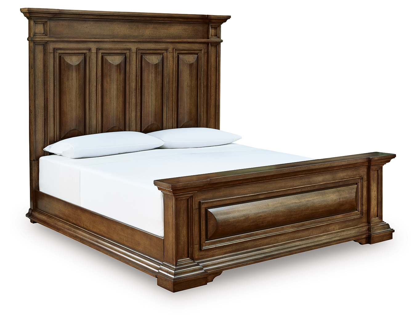 Frantanna - King Panel Bed - Brown