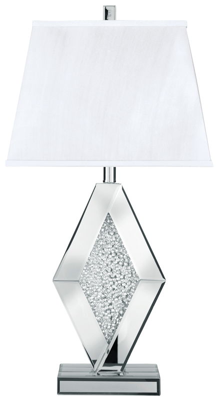 Prunella - Mirror Table Lamp  - Silver Finish