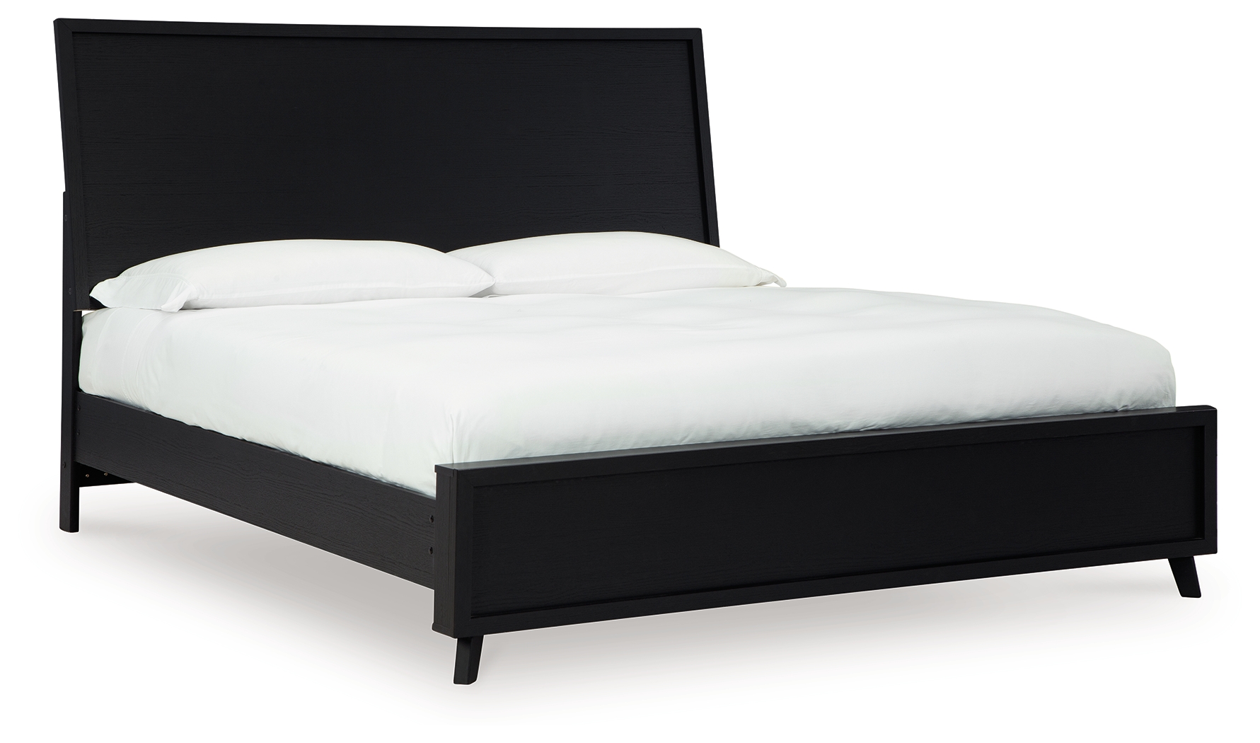 Danziar - King Panel Bed - Black