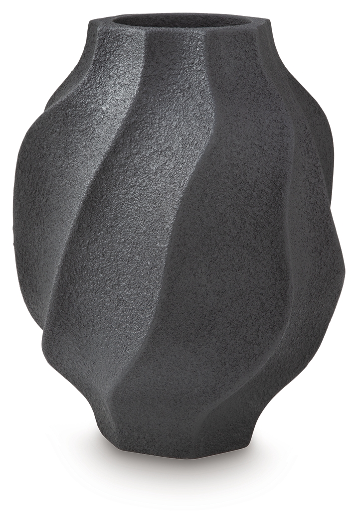 Judworth - Vase - 17' - Black