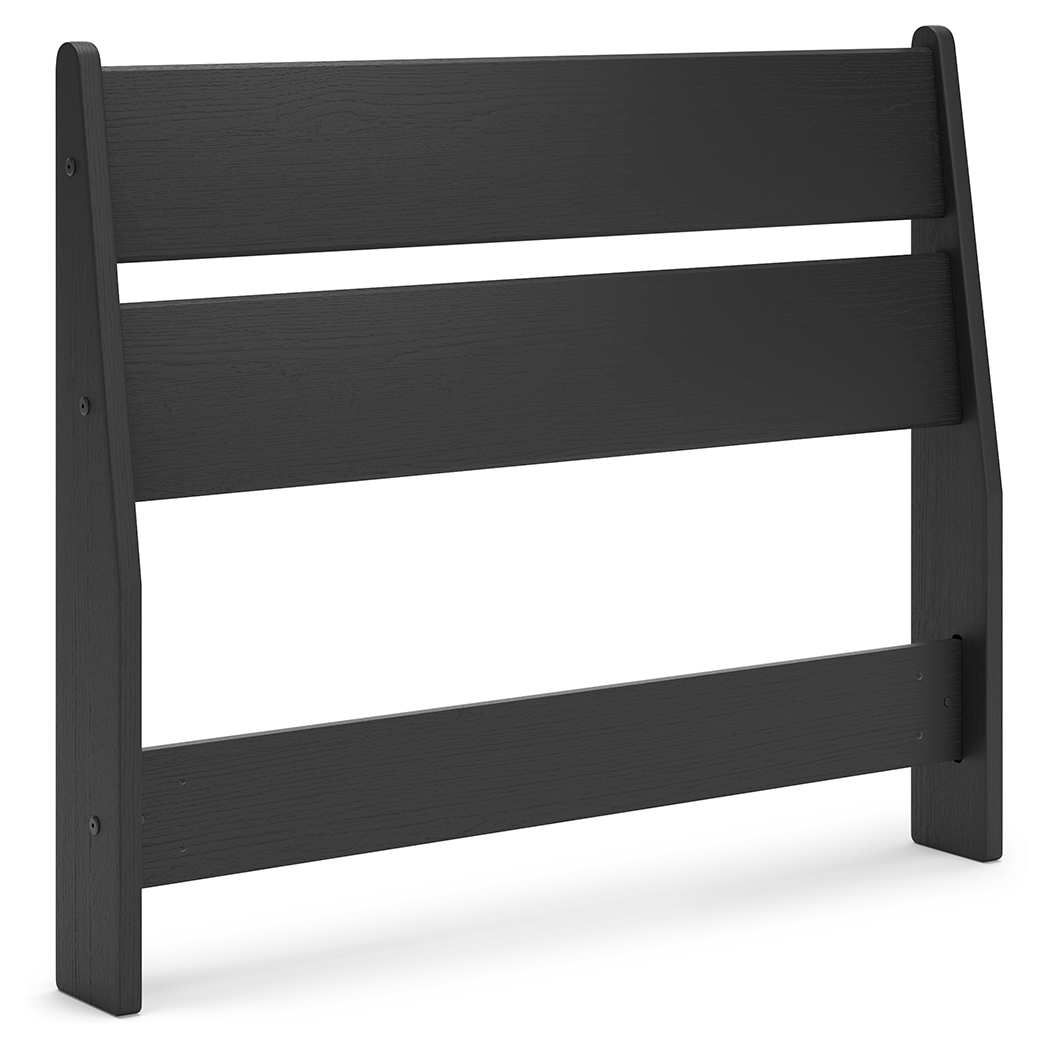 Socalle - Twin Panel Headboard - Black