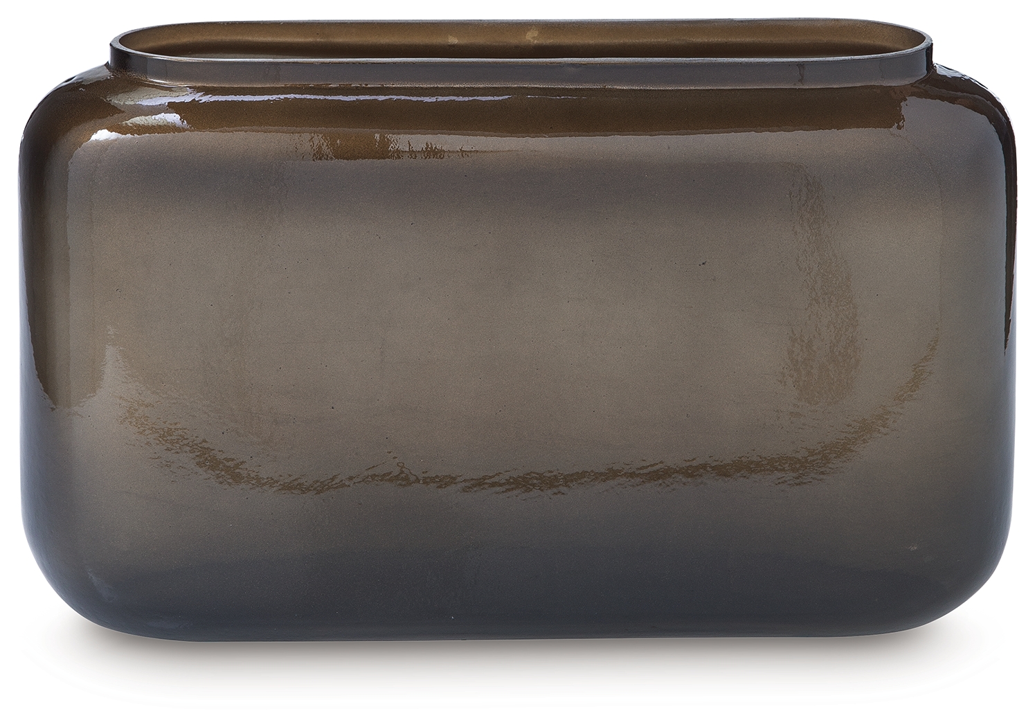 Sumner - Vase - 7.5" - Gray / Gold Finish