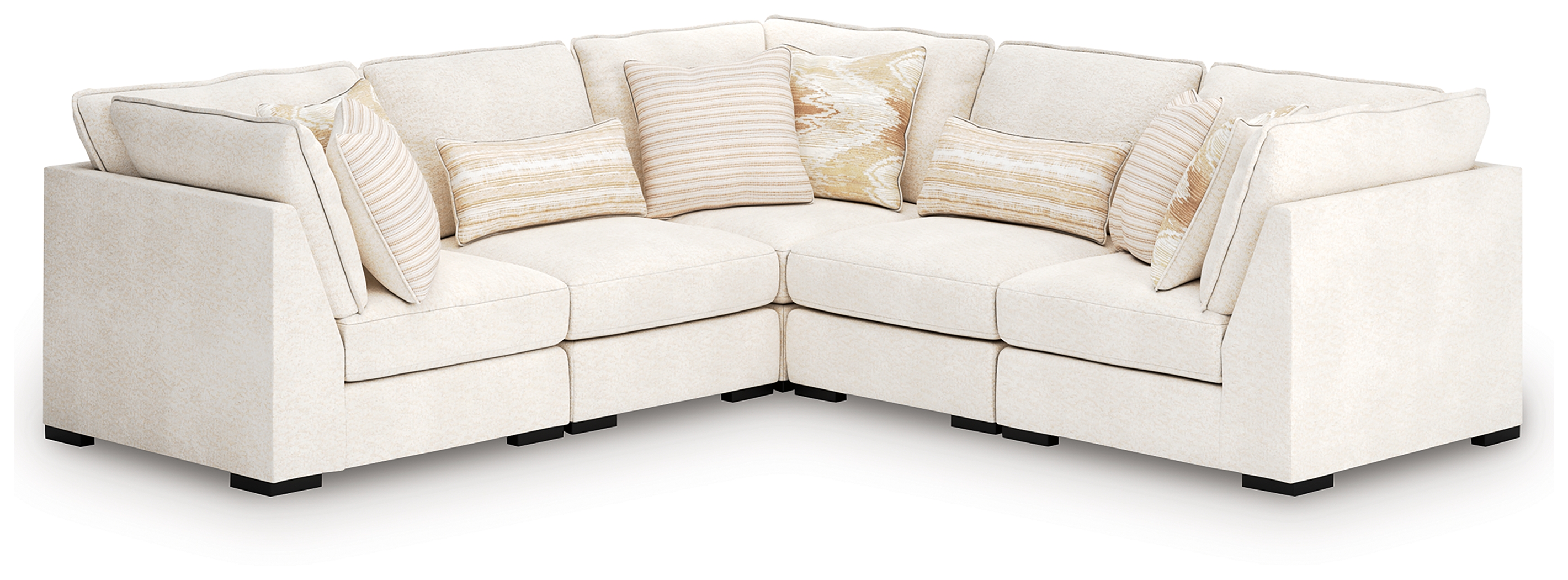 Donelson Creek - 5-Piece Sectional - Vanilla