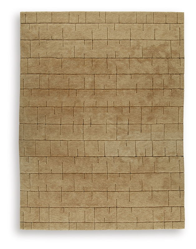Luzmont - 9' x 12' Rug - Golden Brown