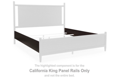 Dantenton - California King Panel Rails - Merlot