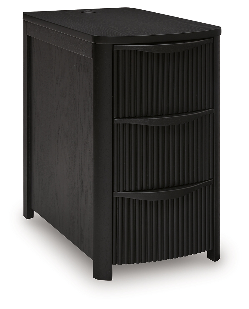 Camdill - Chair Side End Table - Black