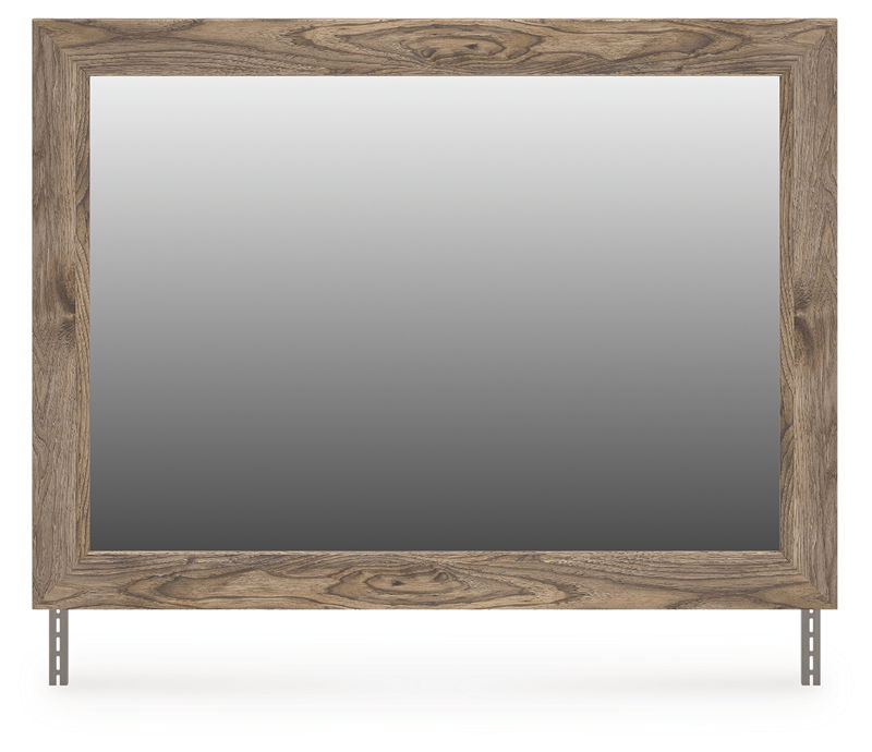 Rusticott - Bedroom Mirror - Brown