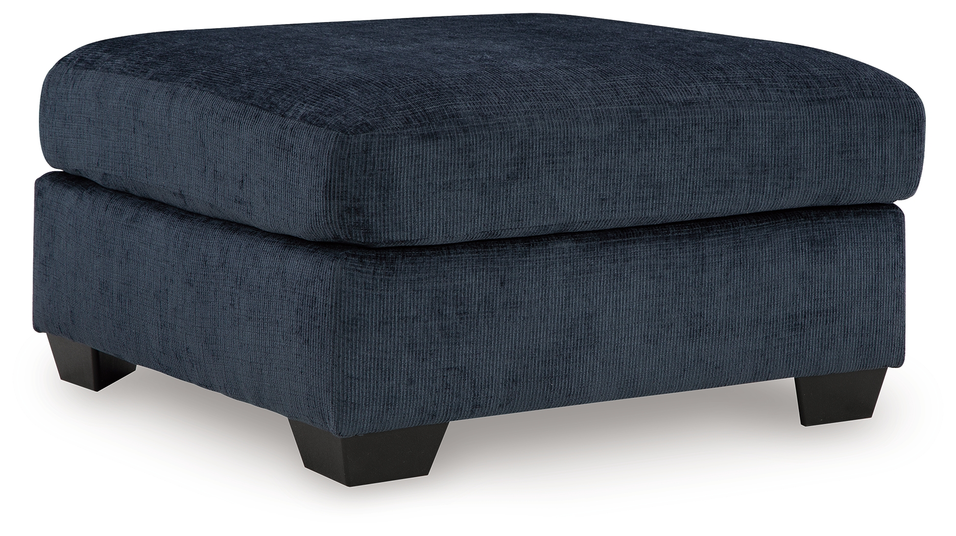 Aviemore - Oversized Accent Ottoman - Ink