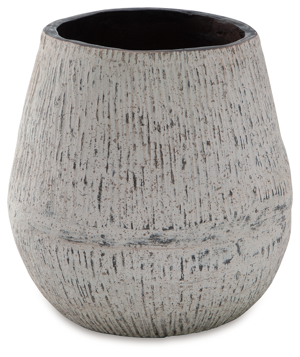 Claymount - Vase - 9" - Distressed Brown