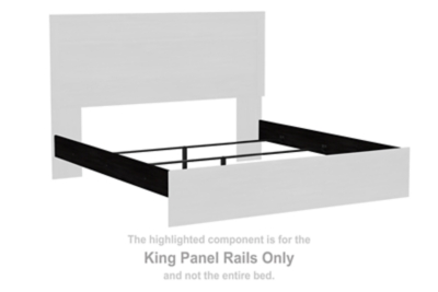 Belachime - King Panel Rails - Charcoal
