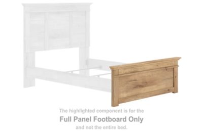 Makidern - Full Panel Footboard - Tan