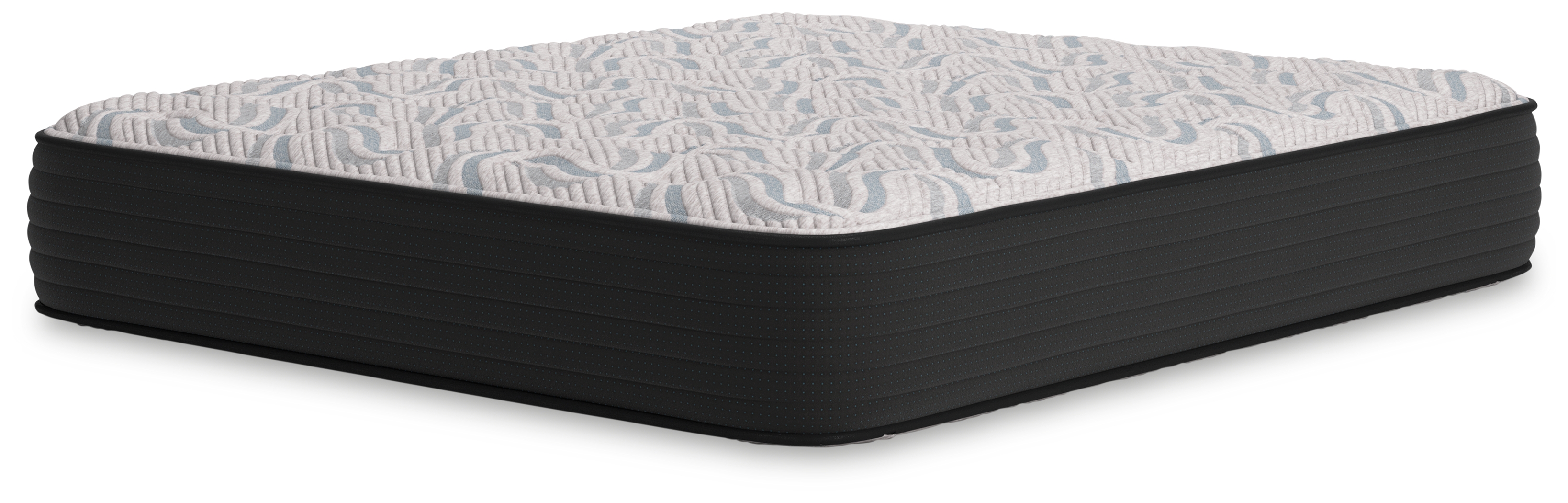 Elite Springs Plush - California King Mattress - Gray / Blue