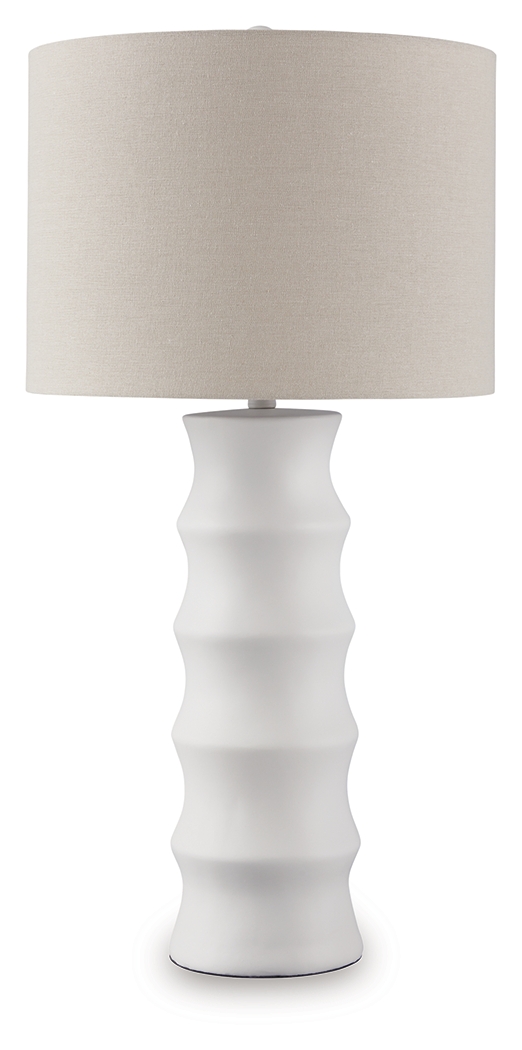Veraleigh - Poly Table Lamp - White