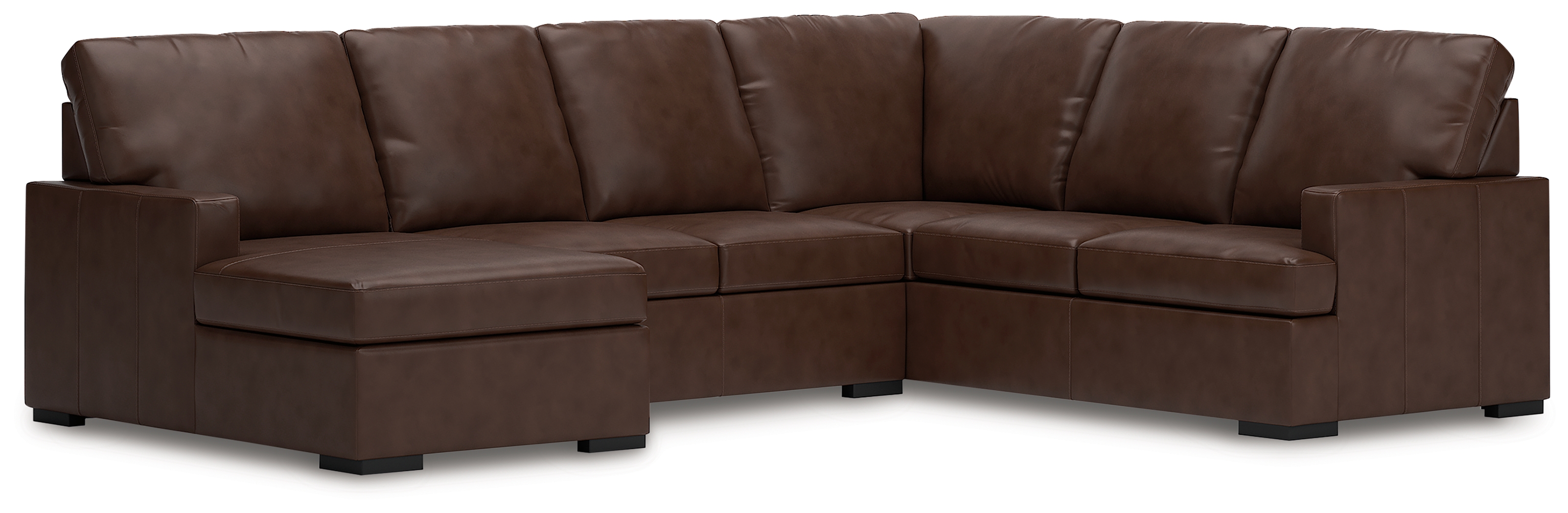 McDowlan - 3-Piece Sectional With Laf Corner Chaise - Coffee