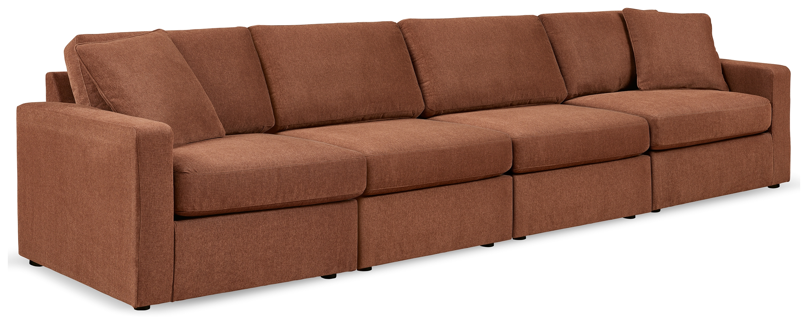 Modmax - 4-Piece Sectional - Spice