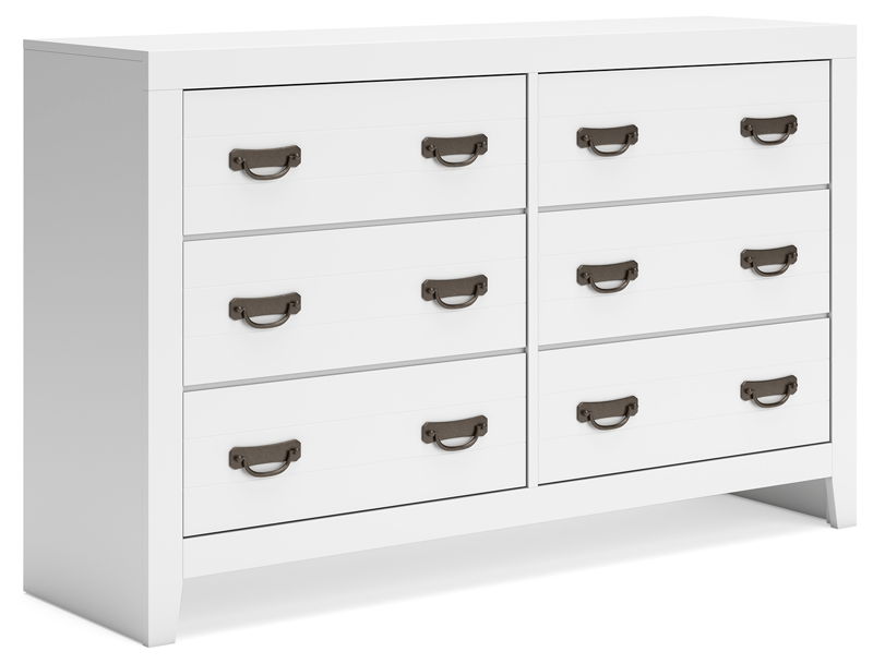 Binterglen - Dresser - White