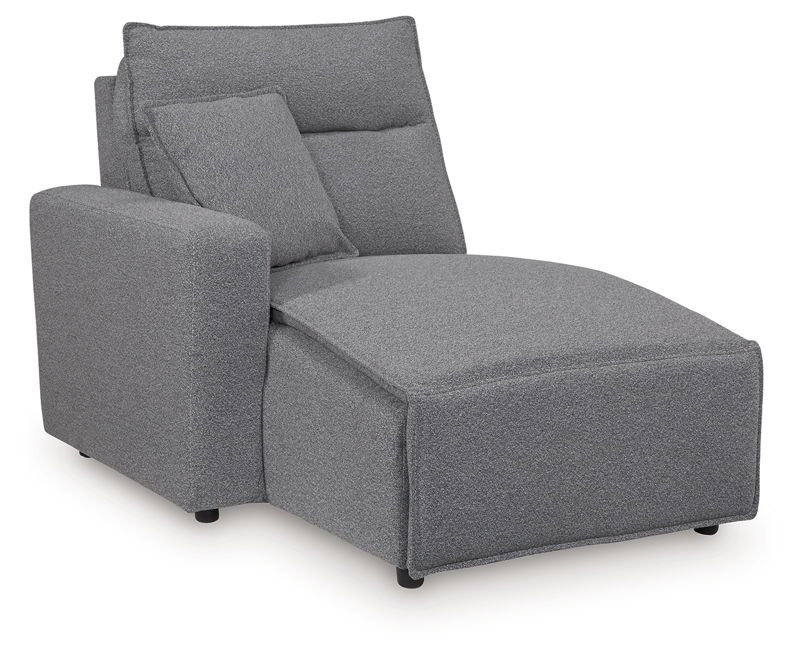 ModMax II - LAF Press Back Power Chaise - Salt And Pepper