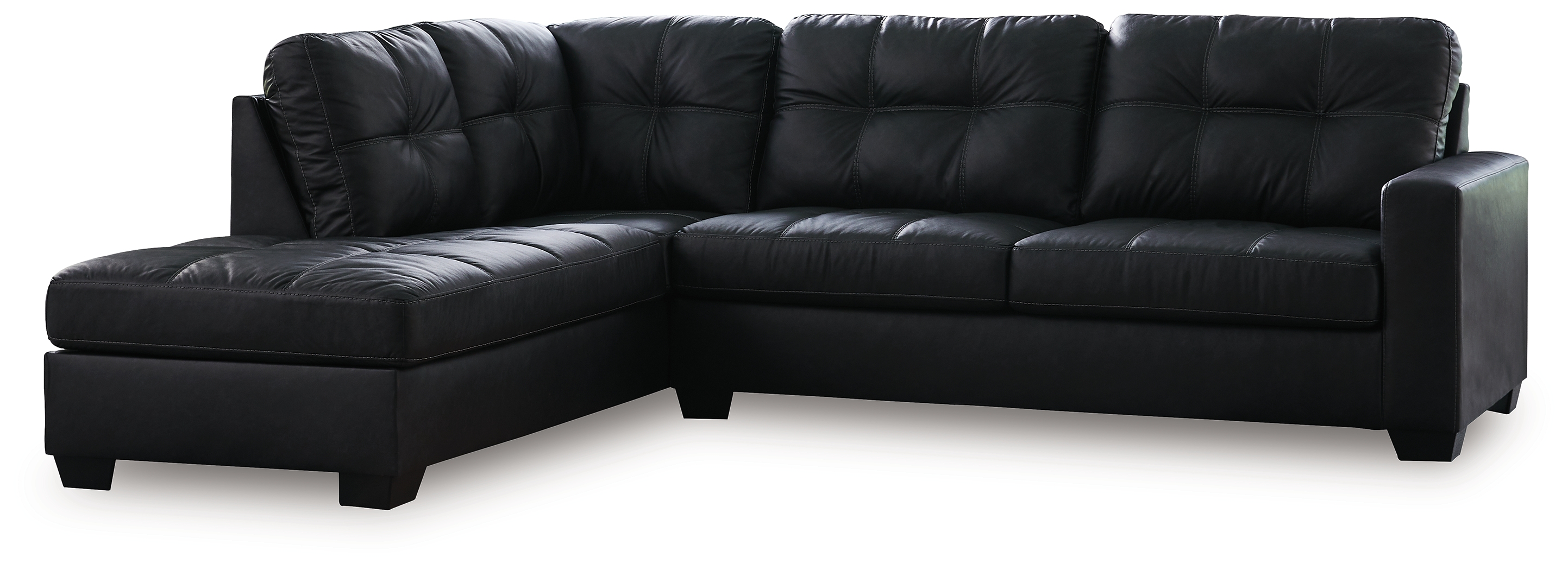 Barlin Mills - 2-Piece Sectional With Laf Corner Chaise - Carbon