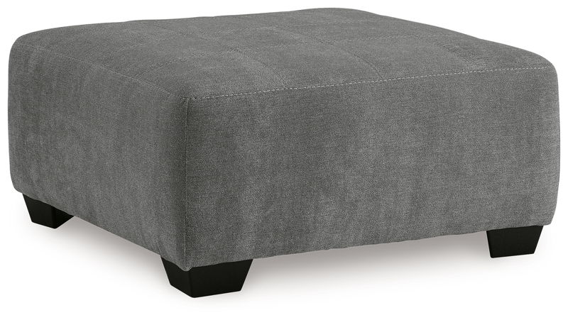 Birkdale Court - Oversized Accent Ottoman - Gray