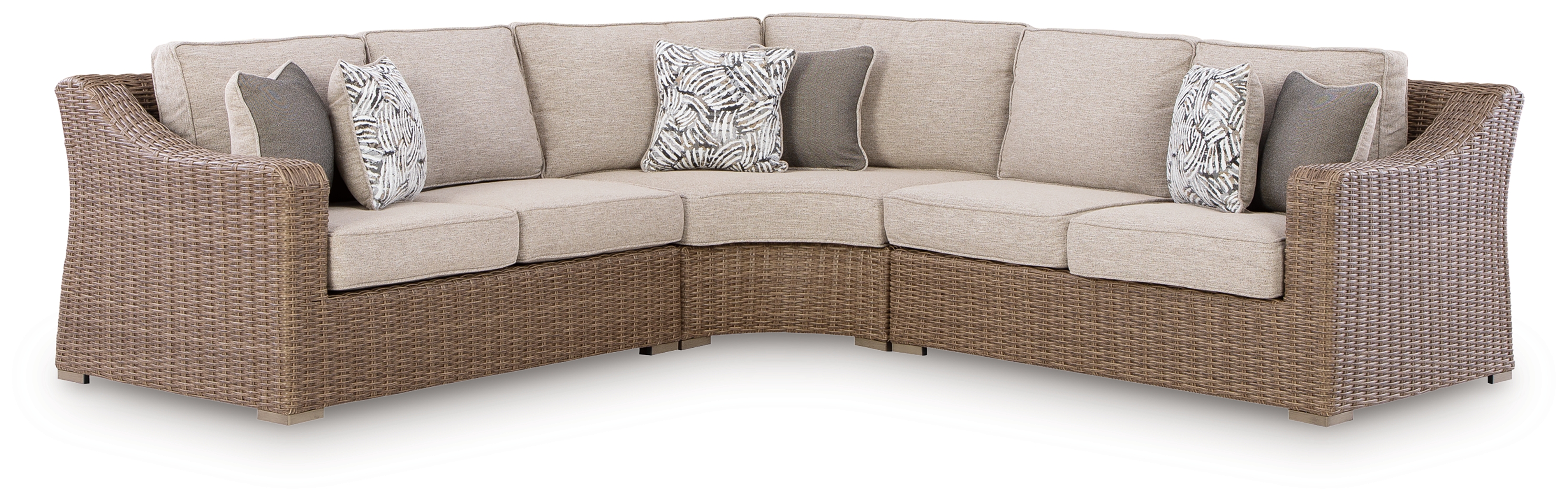 Laguna Heights - 3-Piece Outdoor Sectional - Beige