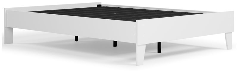 Piperton - Full Platform Bed - White