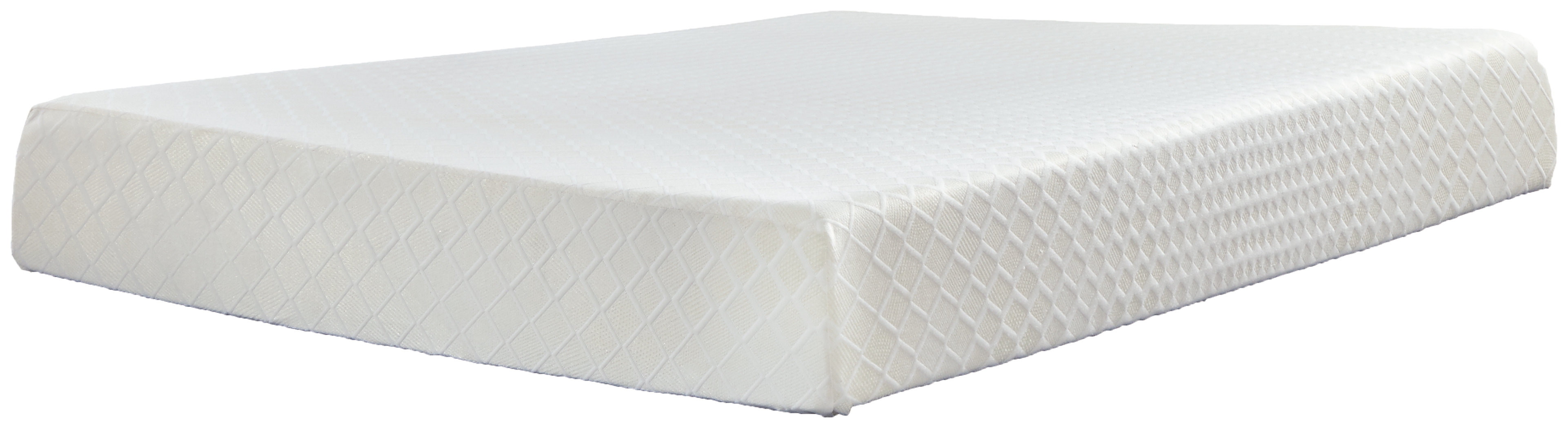 10 Inch Chime Memory Foam - Full Mattress - Inner Spring - White
