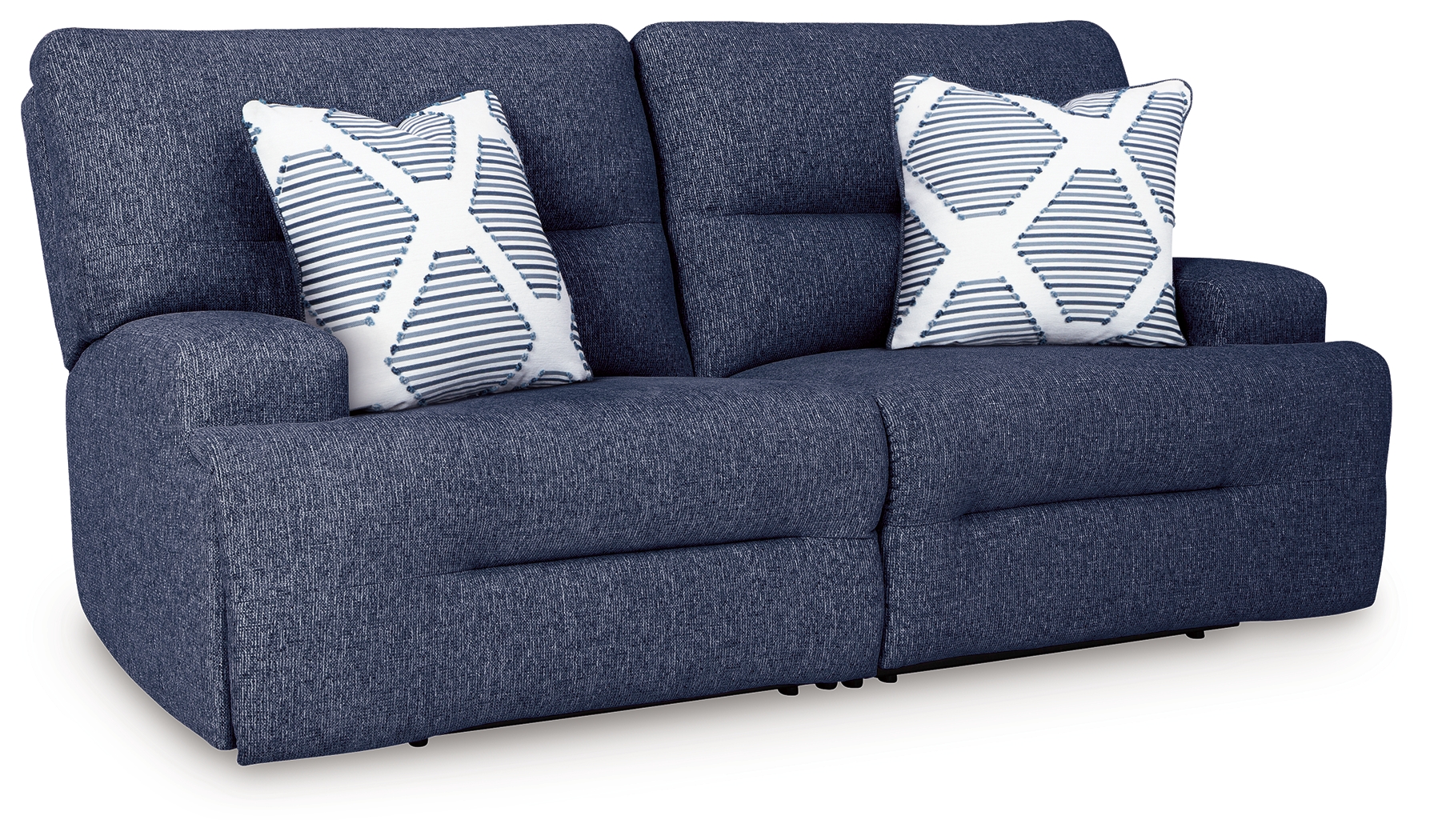 Acklen Place - 2-Piece Power Reclining Sectional - Navy